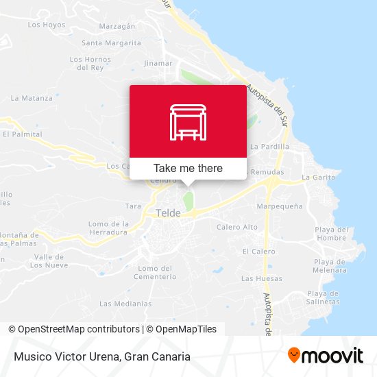 Musico Victor Urena map