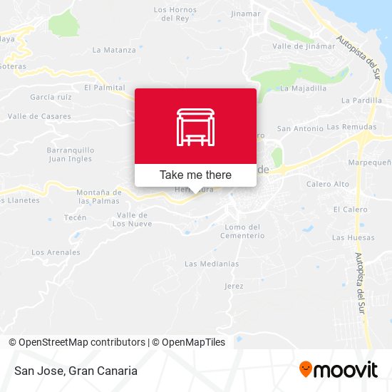 San Jose map