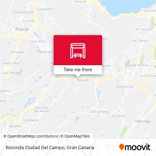 Rotonda Ciudad Del Campo map