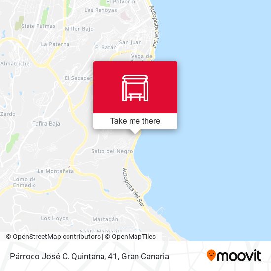 Párroco José C. Quintana, 41 map