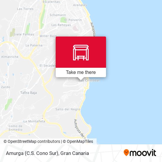 Amurga (C.S. Cono Sur) map