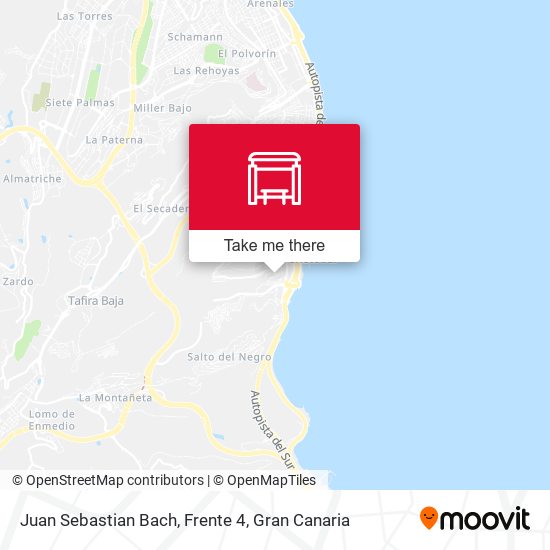 Juan Sebastian Bach, Frente 4 map