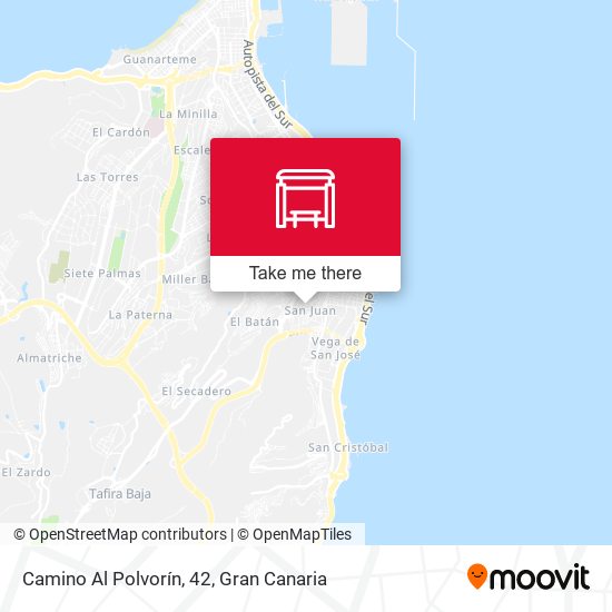 Camino Al Polvorín, 42 map