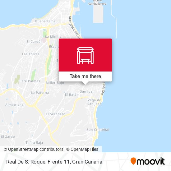 Real De S. Roque, Frente 11 map