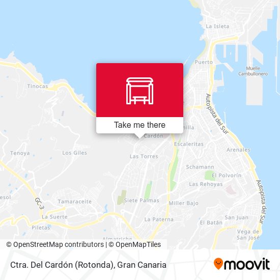 Ctra. Del Cardón (Rotonda) map