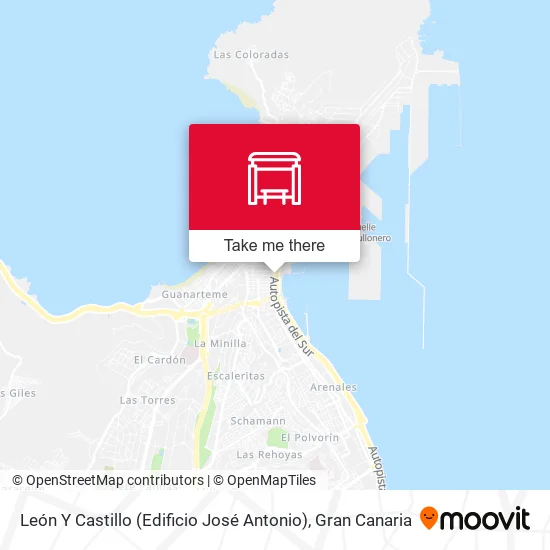 León Y Castillo (Edificio José Antonio) map