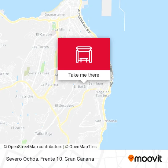 Severo Ochoa, Frente 10 map