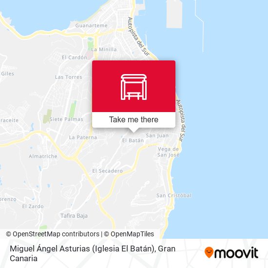 Miguel Ángel Asturias (Iglesia El Batán) map