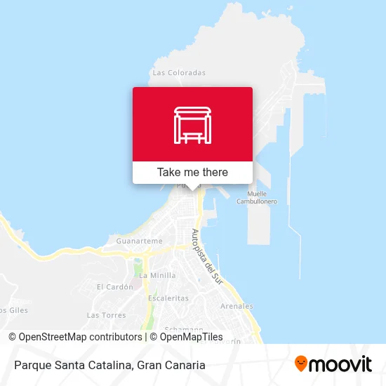 Parque Santa Catalina map