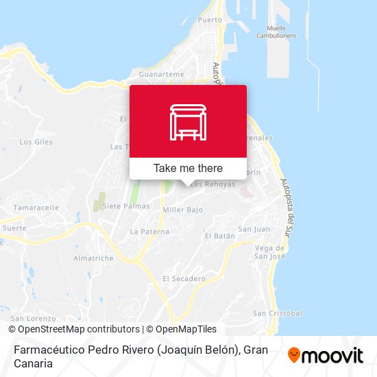 mapa Farmacéutico Pedro Rivero (Joaquín Belón)