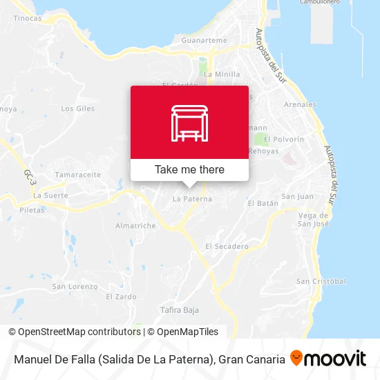 Manuel De Falla (Salida De La Paterna) map