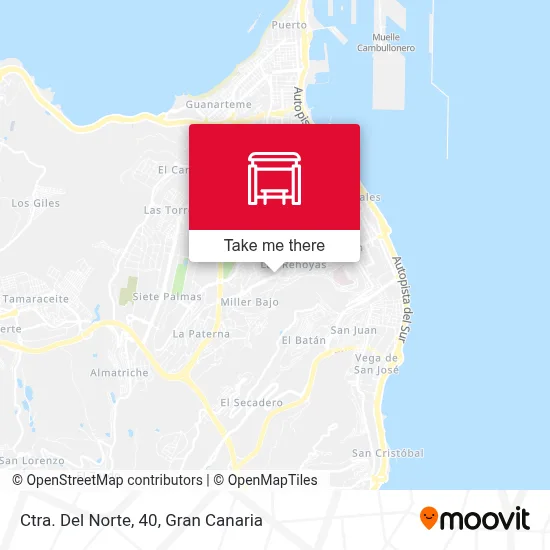 Ctra. Del Norte, 40 map