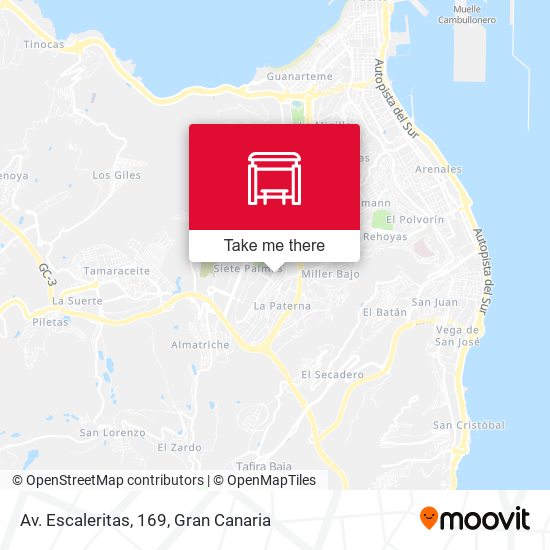 Av. Escaleritas, 169 map