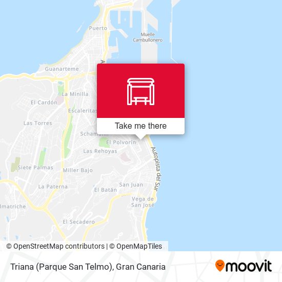 Triana (Parque San Telmo) map