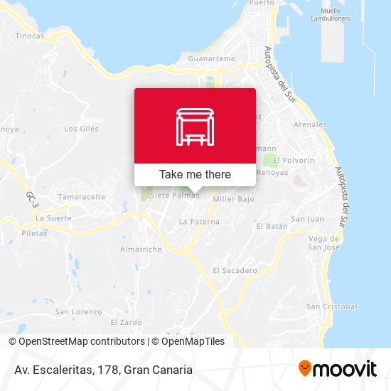 Av. Escaleritas, 178 map