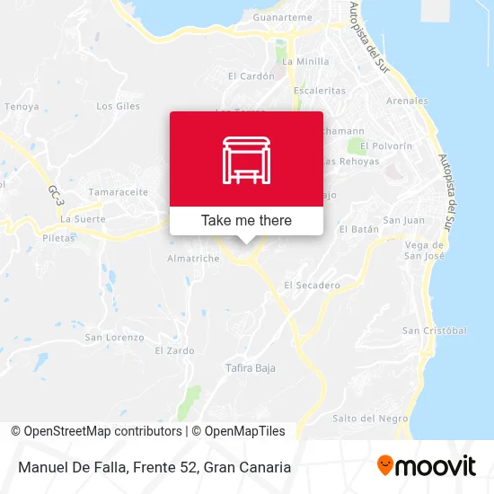 Manuel De Falla, Frente 52 map