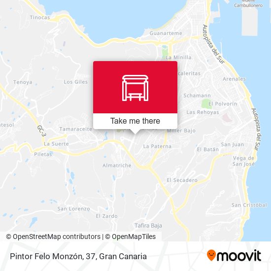 Pintor Felo Monzón, 37 map