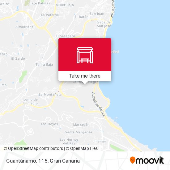 Guantánamo, 115 map