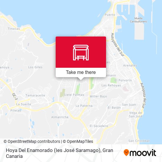 Hoya Del Enamorado (Ies José Saramago) map