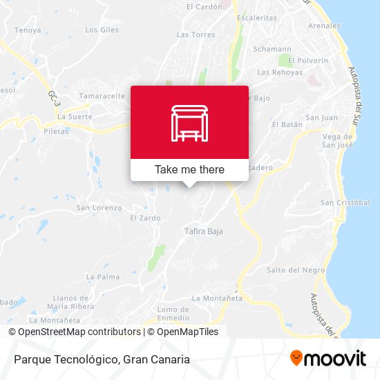 Parque Tecnológico map