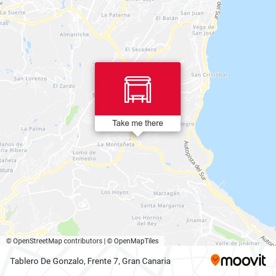 Tablero De Gonzalo, Frente 7 map