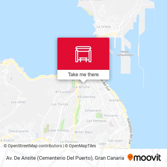 Av. De Ansite (Cementerio Del Puerto) map