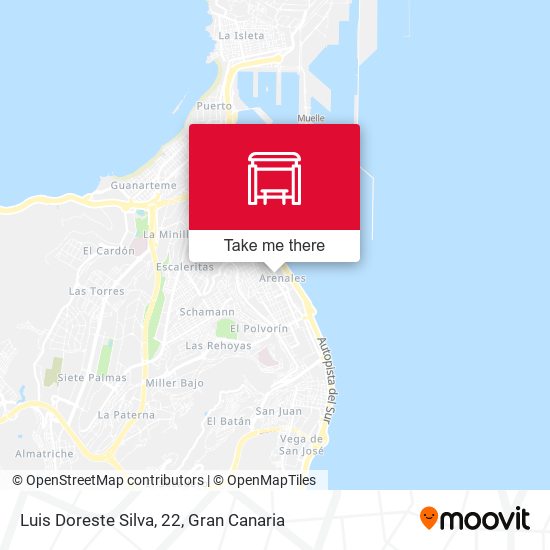 mapa Luis Doreste Silva, 22