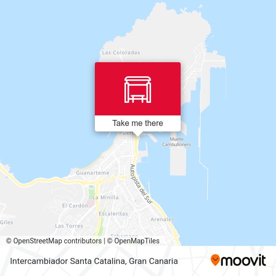 Intercambiador Santa Catalina map