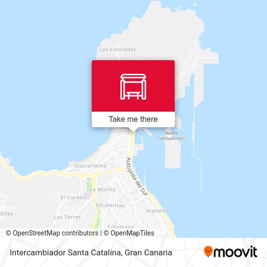 Intercambiador Santa Catalina map