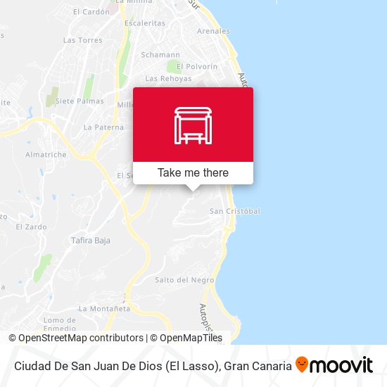Ciudad De San Juan De Dios (El Lasso) map