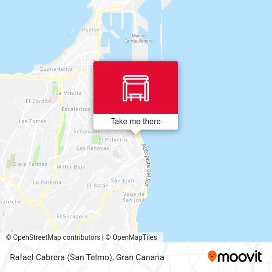 Rafael Cabrera (San Telmo) map