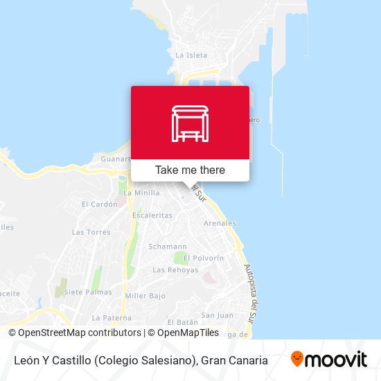 León Y Castillo (Colegio Salesiano) map