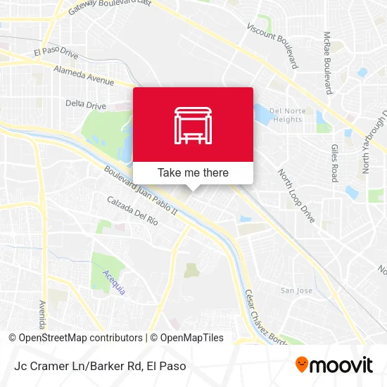 Mapa de Jc Cramer Ln/Barker Rd