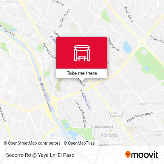 Socorro Rd @ Yaya Ln map