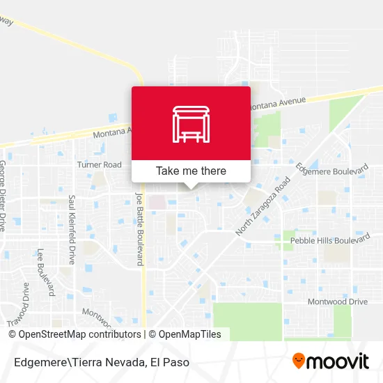 Edgemere\Tierra Nevada map