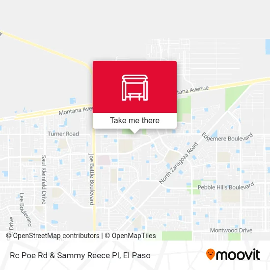 Rc Poe Rd & Sammy Reece Pl map