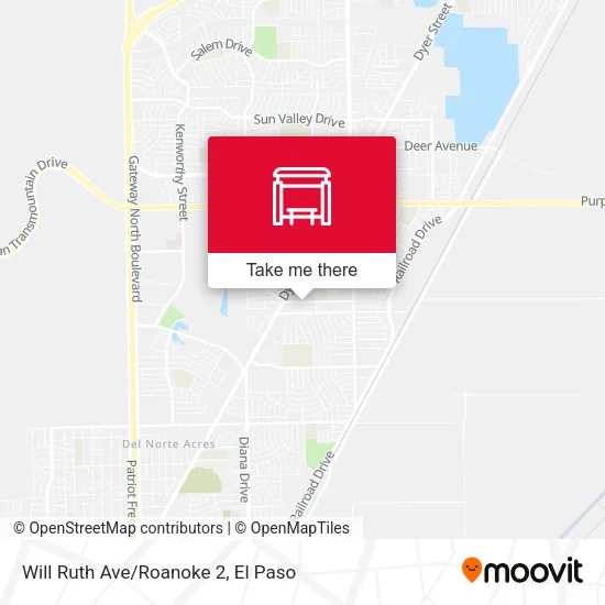 Mapa de Will Ruth Ave/Roanoke 2