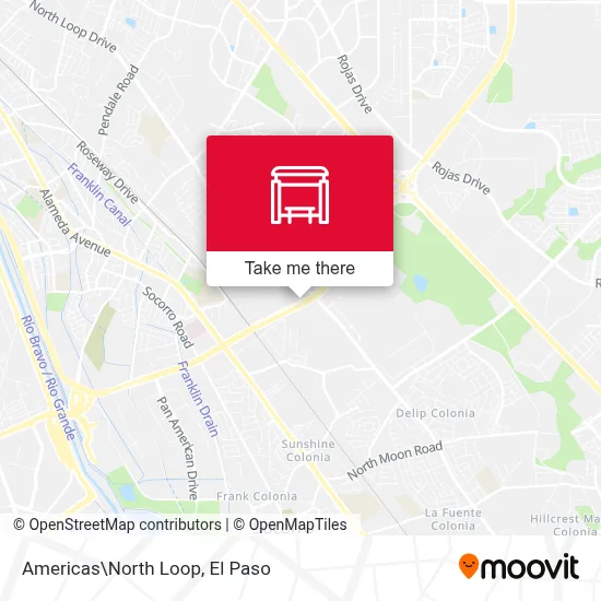 Americas\North Loop map