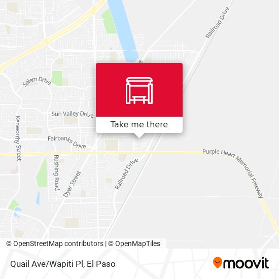 Mapa de Quail Ave/Wapiti Pl