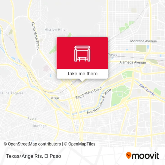 Mapa de Texas/Ange Rts