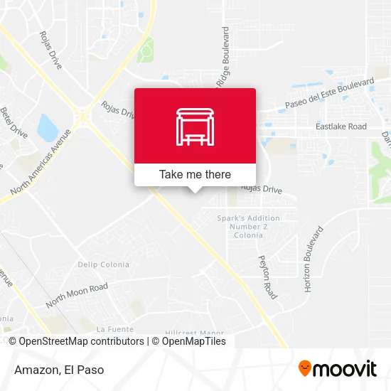 Amazon map