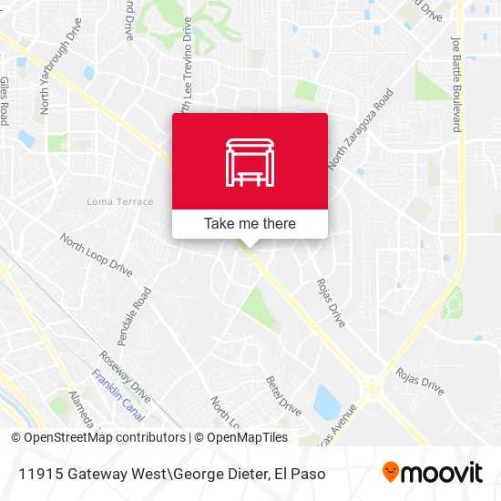 Mapa de 11915 Gateway West\George Dieter