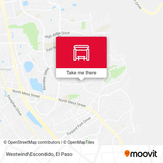 Mapa de Westwind\Escondido