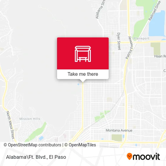 Mapa de Alabama\Ft. Blvd.