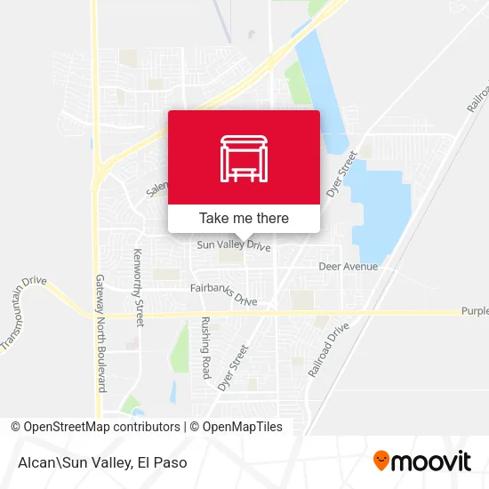 Mapa de Alcan\Sun Valley
