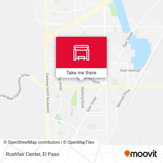 Mapa de Rushfair Center