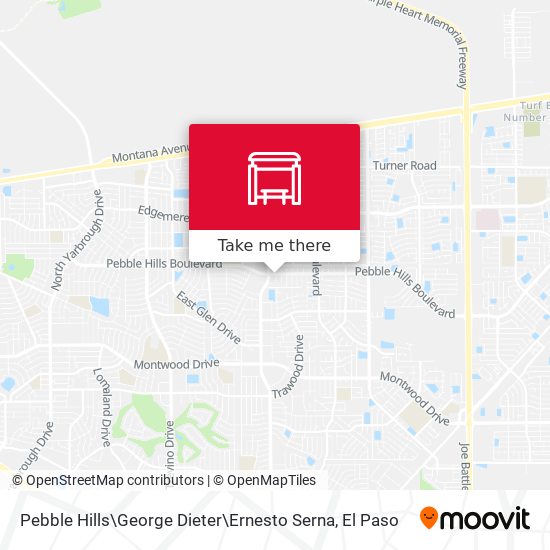 Mapa de Pebble Hills\George Dieter\Ernesto Serna