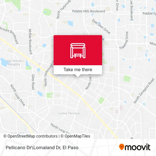 Mapa de Pellicano Dr\Lomaland Dr