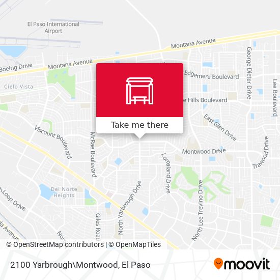 2100 Yarbrough\Montwood map