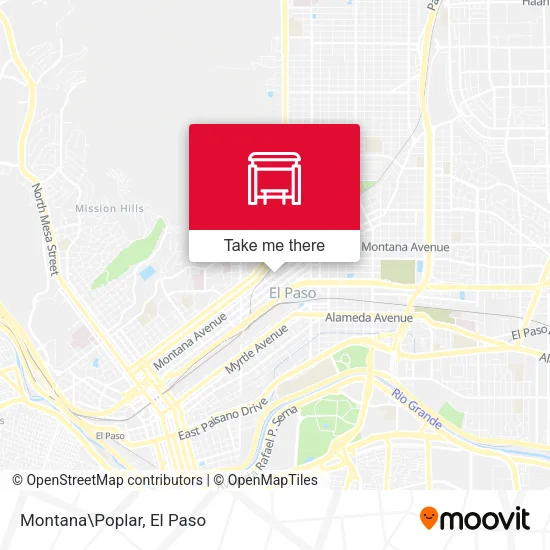 Mapa de Montana\Poplar